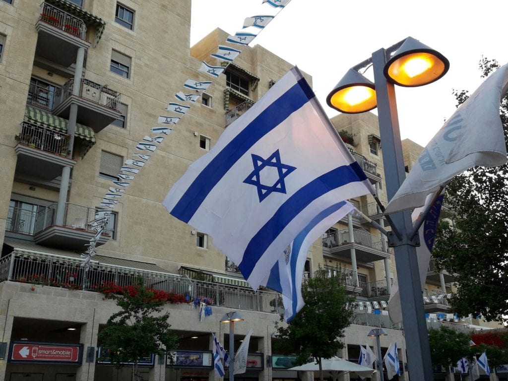 דגלים בירושלים, שכונת גבעת מרדכי, יום העצמאות תשע"ח